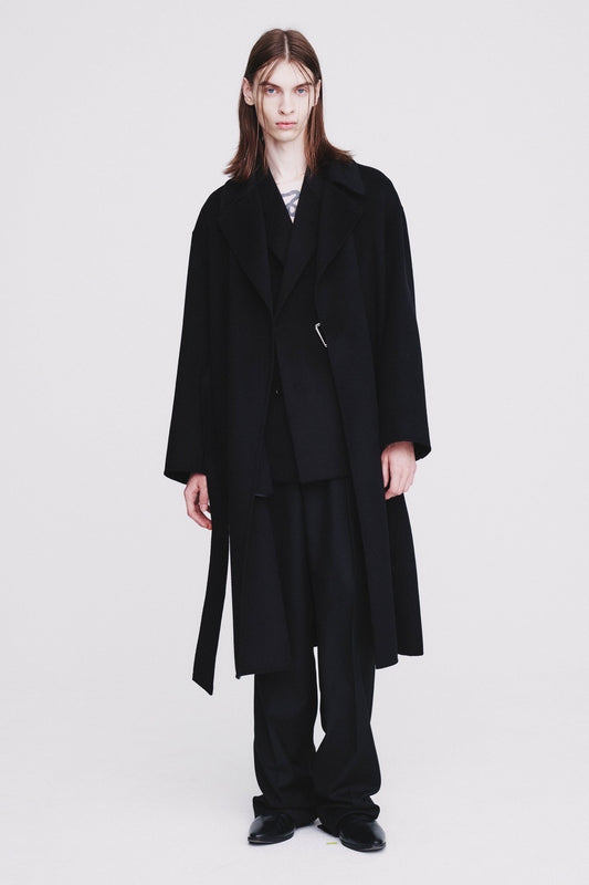 DOUBLE FACE WOOL AND CASHMERE COAT