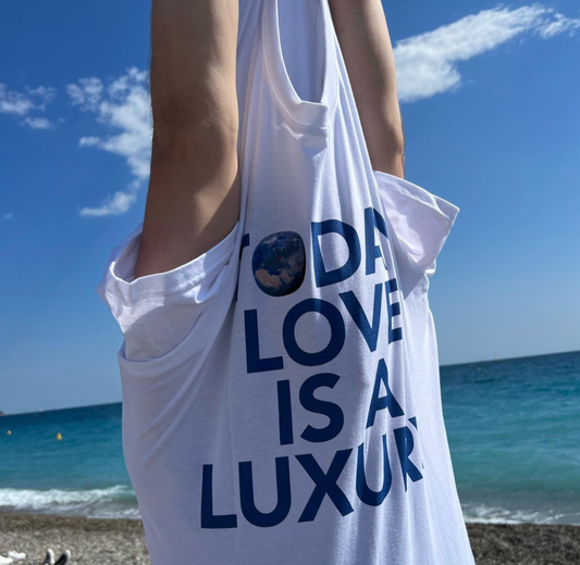 ‘TODAY LOVE IS LUXURY’ TSHIRT