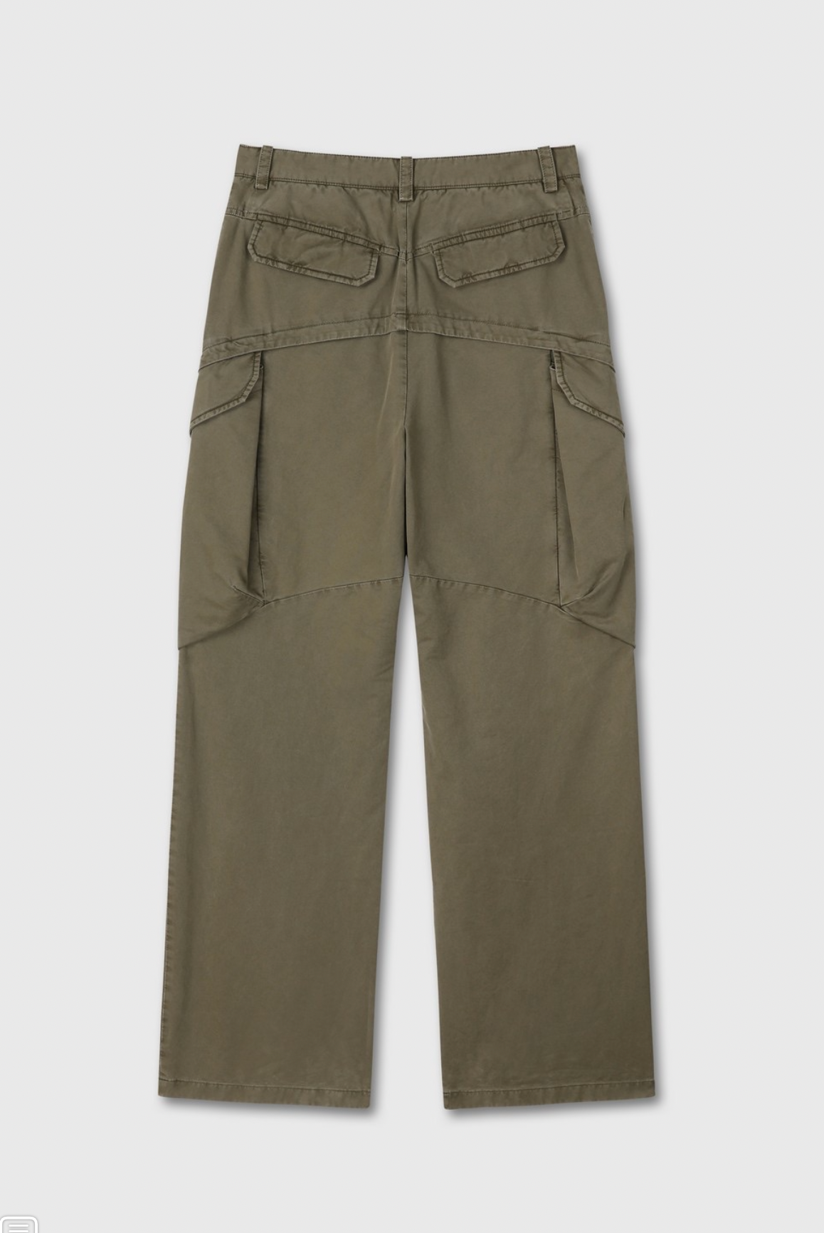 GARMENT-DYED CARGO PANTS