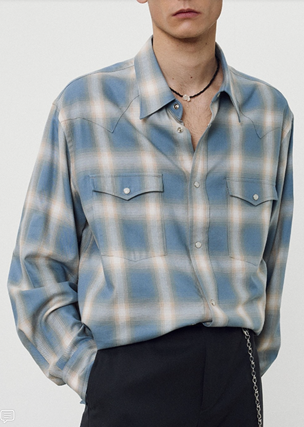 CHECKED COTTON SHIRT