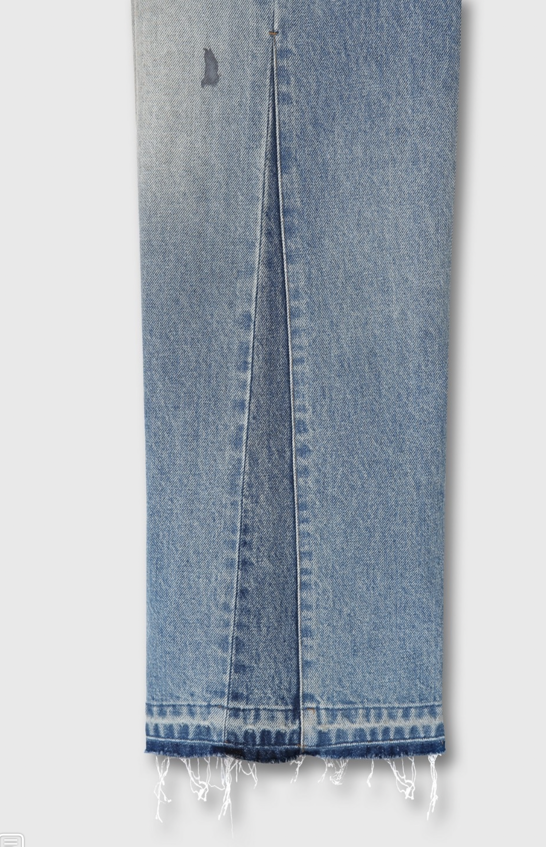 FLARED RECONSTRUCTED JEANS