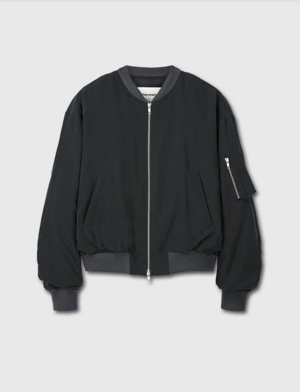 RAYON BOMBER JACKET