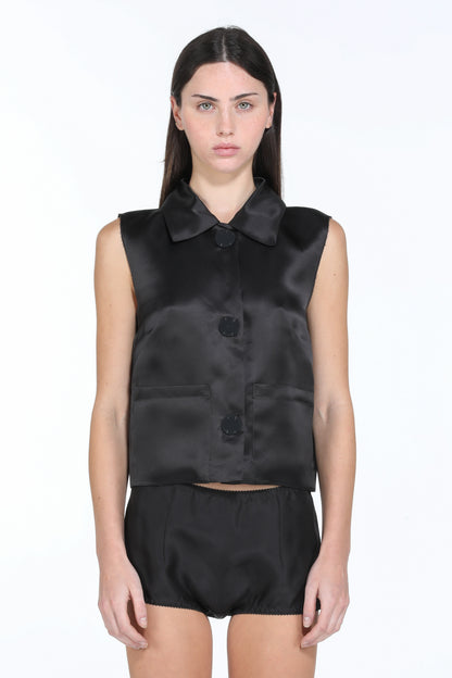 SILK EVENING VEST