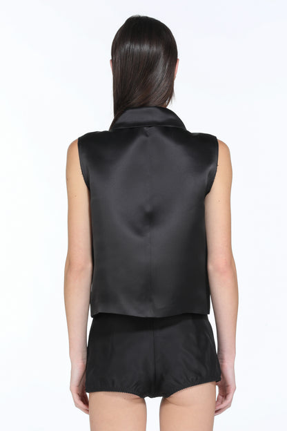 SILK EVENING VEST