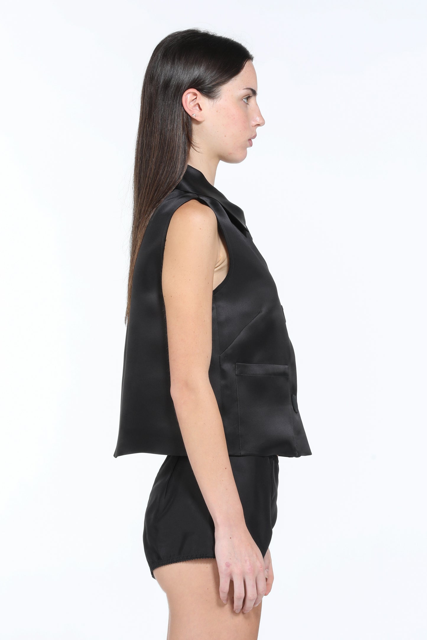 SILK EVENING VEST