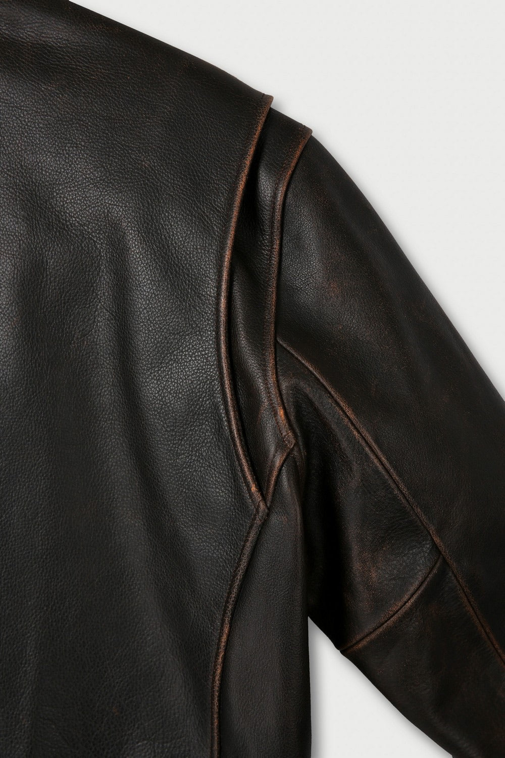 CALF LEATHER CROPPED JACKET