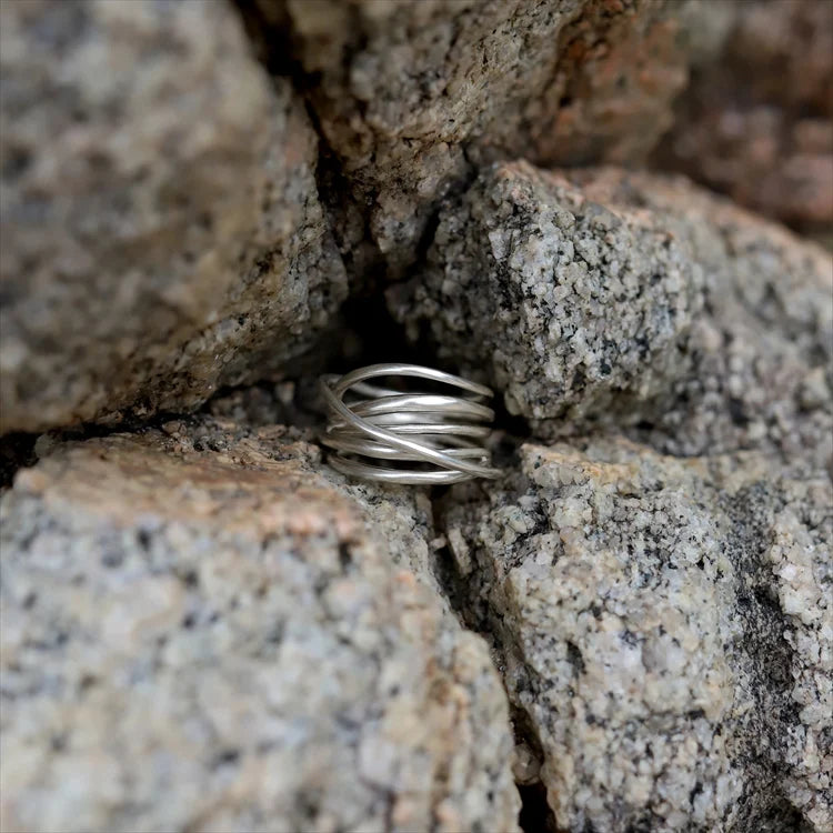 BILLOW RING SILVER