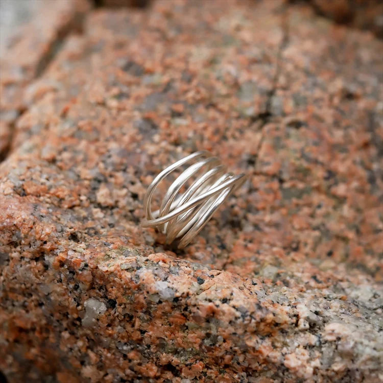 BILLOW RING SILVER