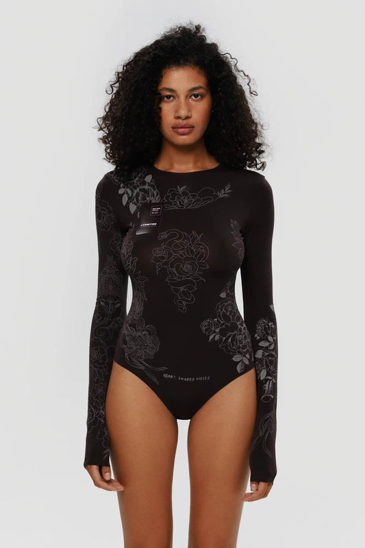 BODYSUIT SECOND SKIN BRUNETTE