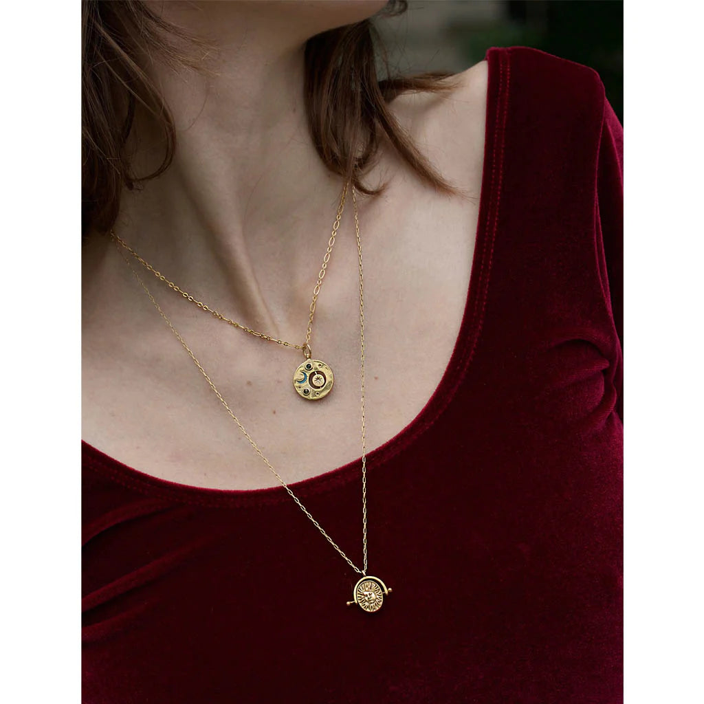 SACHA PIVOT MOON PENDANT