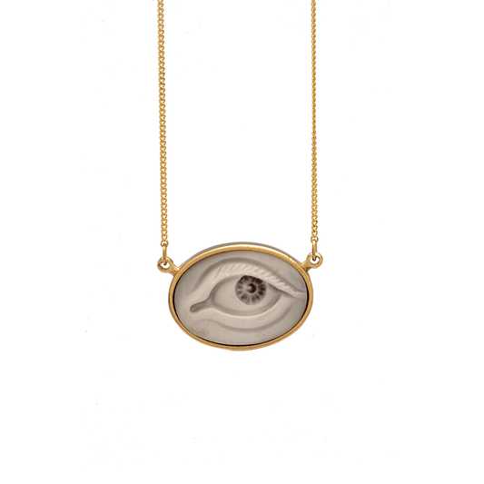 DON'T LOOK BACK EYE - SMALL NECKLACE