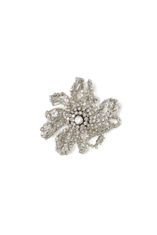 CRYSTAL-EMBELLISHED SEA-STAR BROOCH