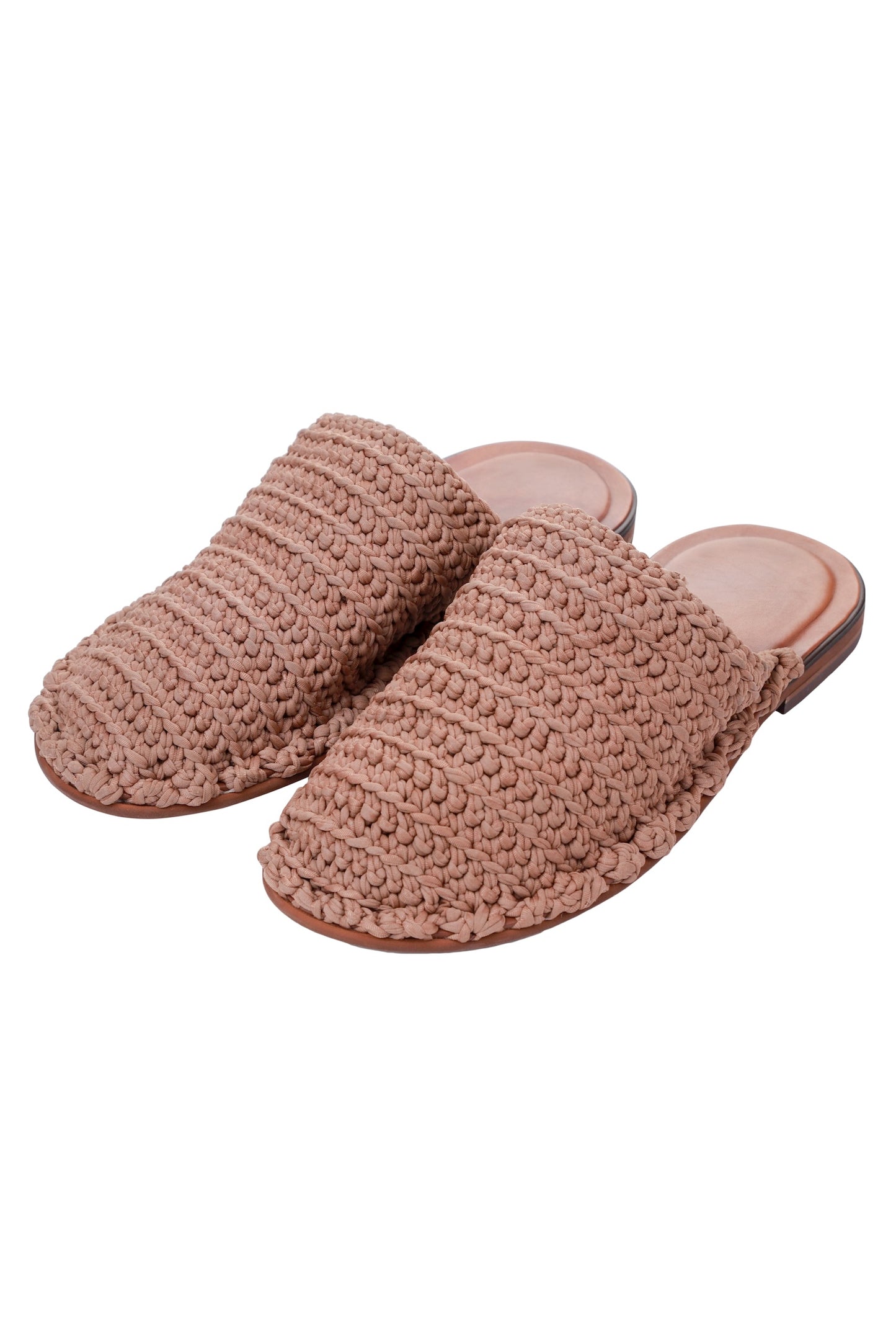 HANDMADE KNITTED MULES