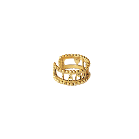 SACHA MESSAGE RING - AMOUR