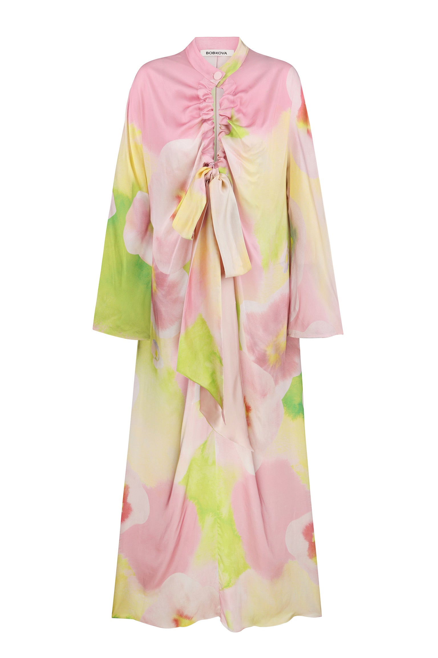 FLOWERFULL SILK MAXI DRESS – ITEMS Paris 3e