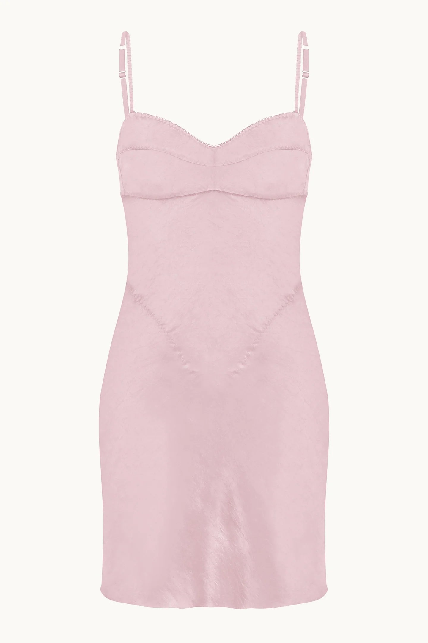 WATERLILY MINI DRESS BABY PINK