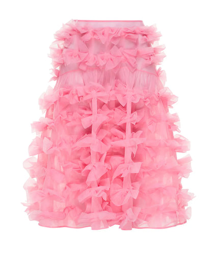 COMME DES FILLES BOW SKIRT