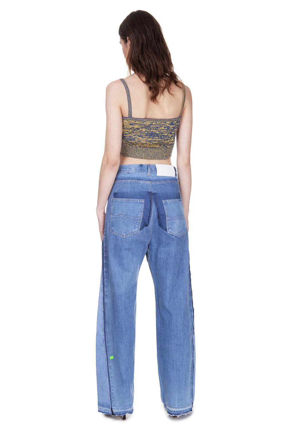 REWORKED WIDE JEANS