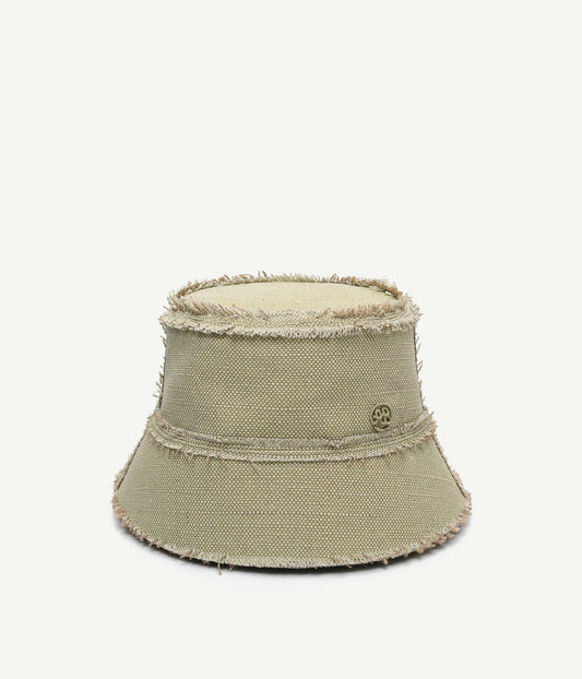 RAW EDGE BUCKET HAT