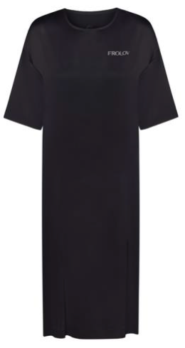 SILK T-SHIRT DRESS