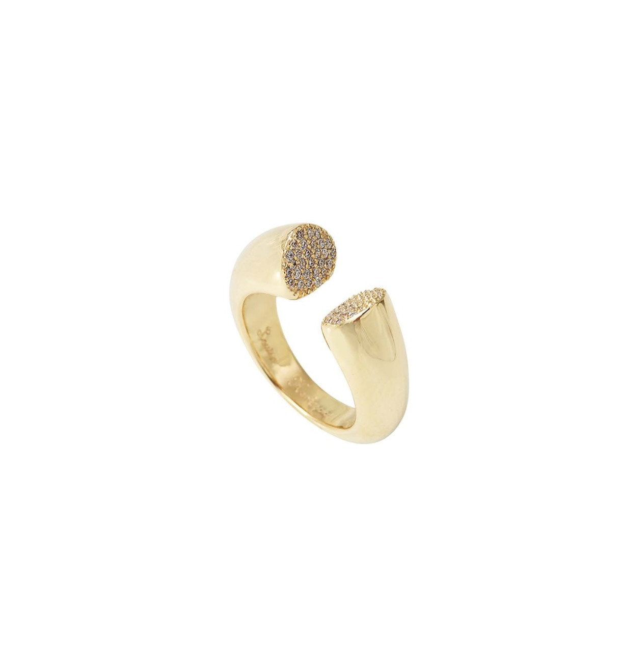 THEODORA WHITE SIGNET RING