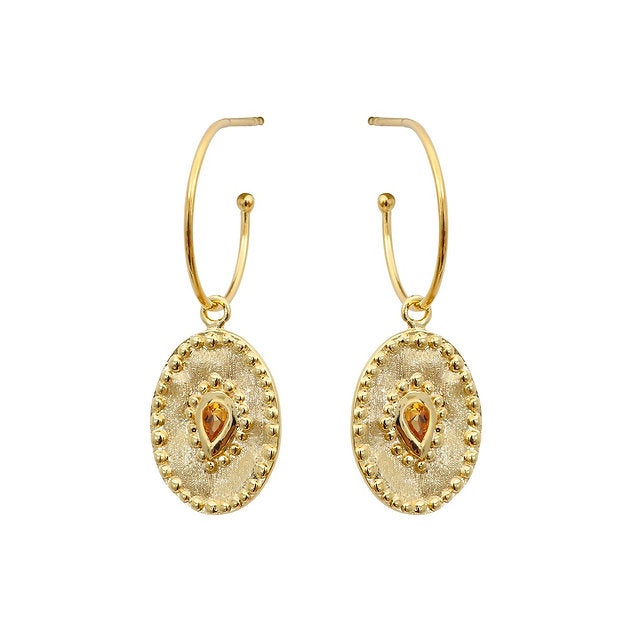 VERINE CITRINE EARRINGS