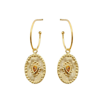 VERINE CITRINE EARRINGS