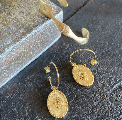 VERINE CITRINE EARRINGS