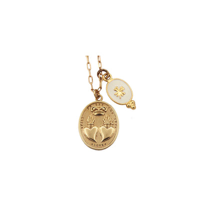 SACHA NECKLACE HEART MEDAL