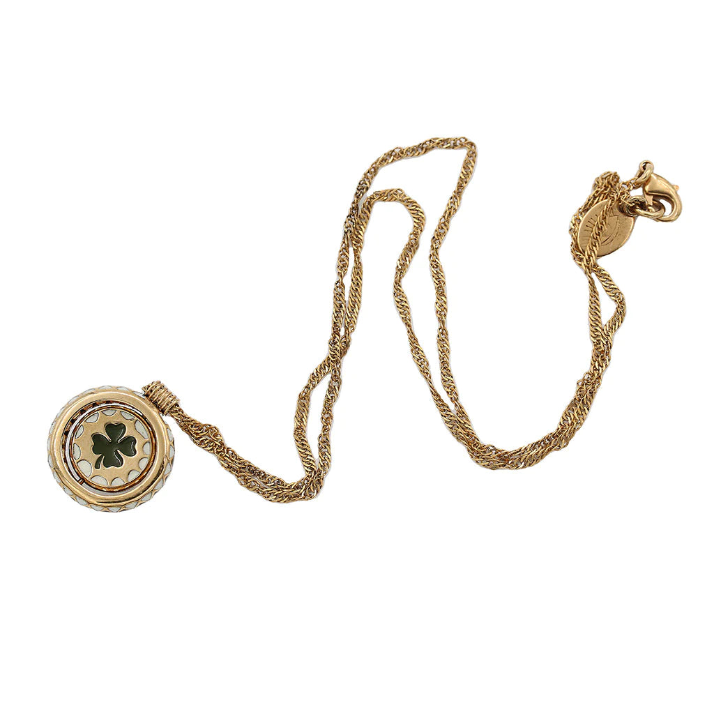 SACHA CLOVER SWIVEL NECKLACE