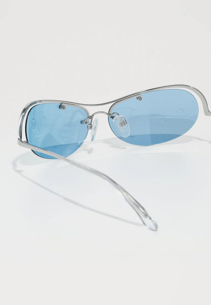 LANA SUNGLASSES - SILVER LIG